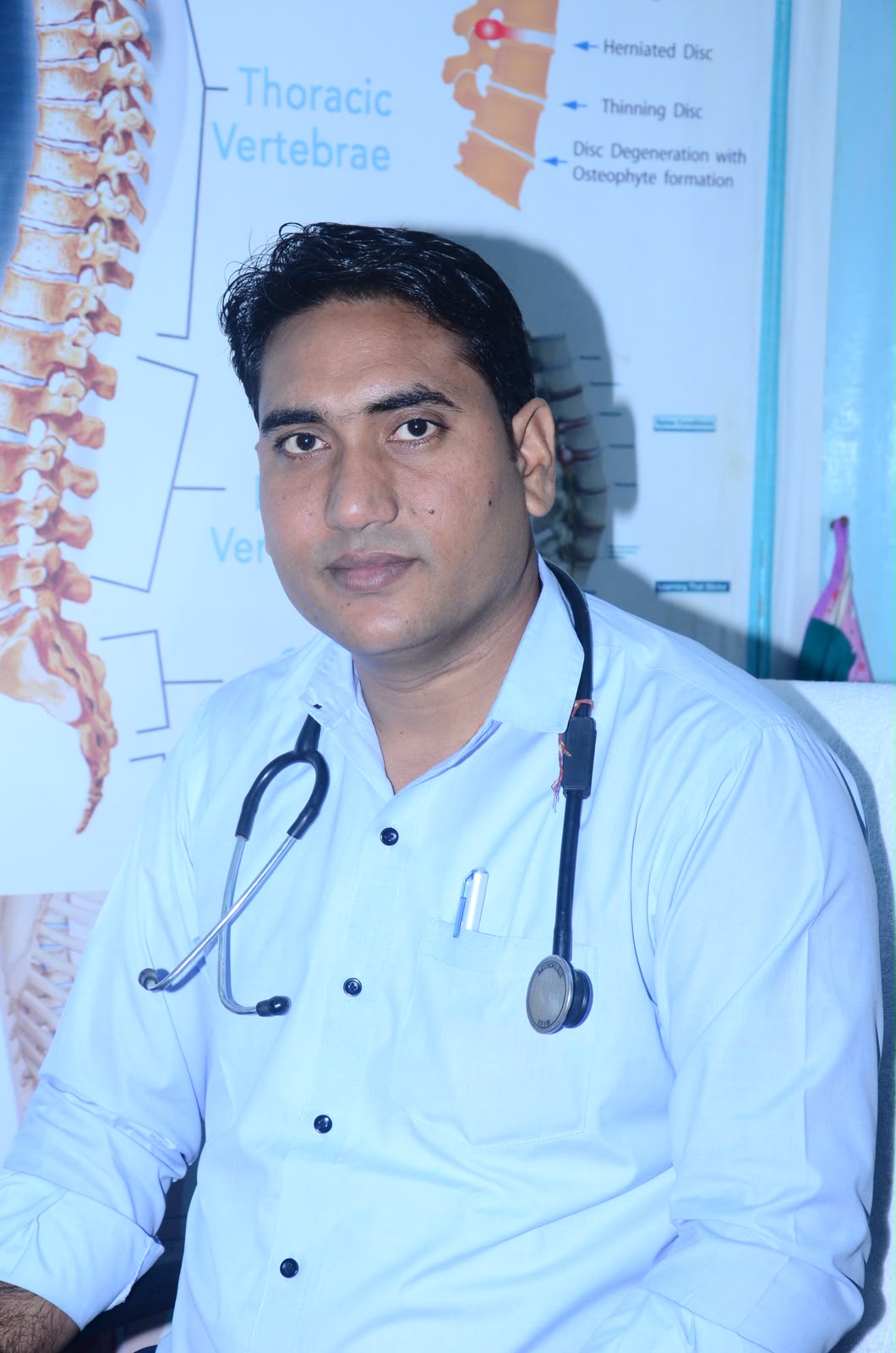Visiting doctor at Dr. Harish Kumawat Physio Hospital Kuchaman